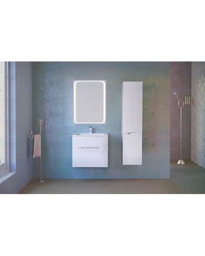 Зеркало Jorno Modul 65 Mоl.02.60/W с подсветкой с сенсорным выключателем