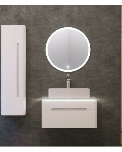 Зеркало Jorno Shine 65 Shi.02.65/W с подсветкой с сенсорным выключателем