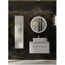 Зеркало Jorno Shine 65 Shi.02.65/W с подсветкой с сенсорным выключателем