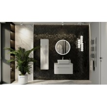 Зеркало Jorno Shine 65 Shi.02.65/W с подсветкой с сенсорным выключателем