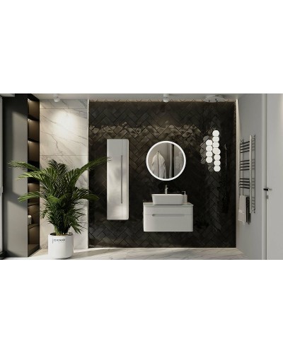 Зеркало Jorno Shine 65 Shi.02.65/W с подсветкой с сенсорным выключателем