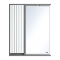 BALATON - 65 Зеркало-шкаф левый, комбинированный