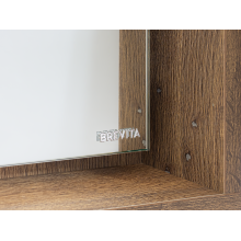 Dallas - 60 Зеркало свет ДСП (Дуб Галифакс)