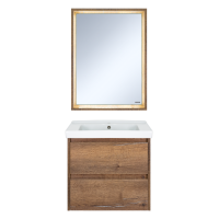 Dallas - 60 Зеркало свет ДСП (Дуб Галифакс)