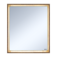 Dallas - 70 Зеркало свет ДСП (Дуб Галифакс)