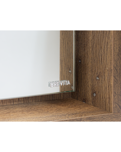 Dallas - 70 Зеркало свет ДСП (Дуб Галифакс)