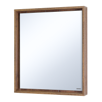 Dallas - 90 Зеркало свет ДСП (Дуб Галифакс)