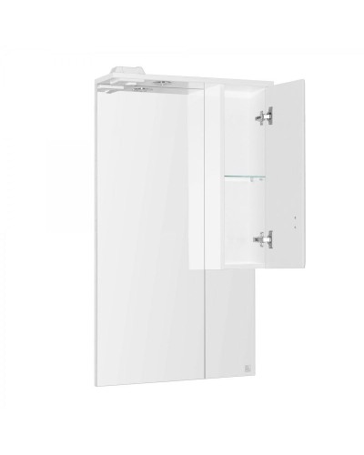 Зеркало со шкафом Style Line Лана 60 СС-00002254 с подсветкой Белое