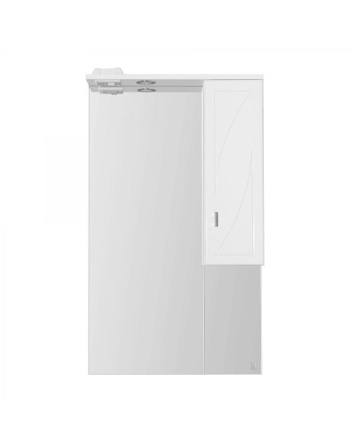 Зеркало со шкафом Style Line Лана 60 СС-00002254 с подсветкой Белое