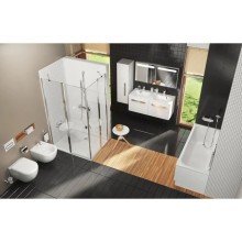 Зеркало с подсветкой белый глянец 60х55 см Ravak Chrome  X000000546