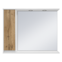 Адриана - 90 Зеркало-шкаф с полочкой левое