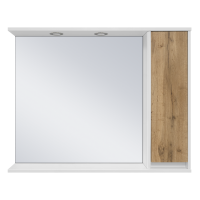 Адриана - 90 Зеркало-шкаф с полочкой правое