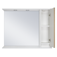 Адриана - 90 Зеркало-шкаф с полочкой правое