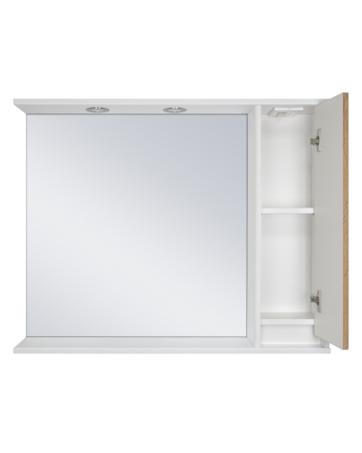 Адриана - 90 Зеркало-шкаф с полочкой правое