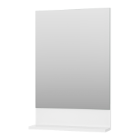 Алиса - 50 Зеркало белое с полкой