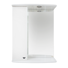 АСТРА-50 зеркало-шкаф лев. (свет)