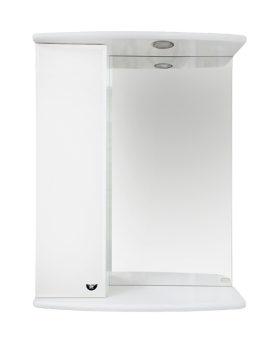 АСТРА-50 зеркало-шкаф лев. (свет)