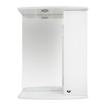 АСТРА-50 зеркало-шкаф прав. (свет)