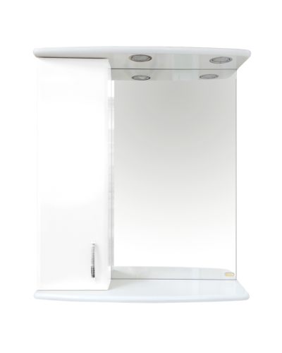 АСТРА-60 зеркало-шкаф лев. (свет)