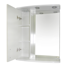 АСТРА-60 зеркало-шкаф лев. (свет)