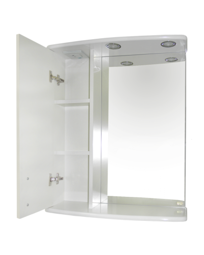 АСТРА-60 зеркало-шкаф лев. (свет)