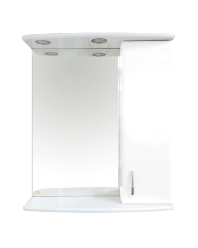 АСТРА-60 зеркало-шкаф прав. (свет)