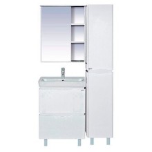 Венера - 55 Зеркало-шкаф лев. со светом белое