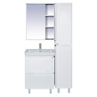 Венера - 60 Зеркало-шкаф лев. со светом белое