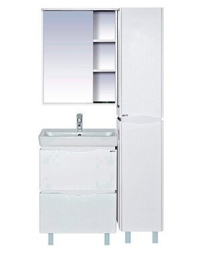 Венера - 60 Зеркало-шкаф лев. со светом белое