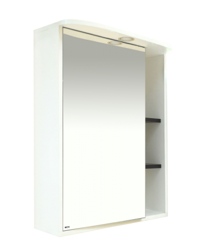 Венера - 60 Зеркало-шкаф лев. со светом комбинированное