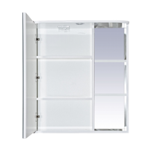 Венера - 70 Зеркало-шкаф лев. со светом белое