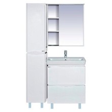 Венера - 70 Зеркало-шкаф прав. со светом белое