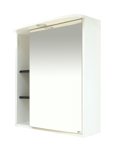 Венера - 70 Зеркало-шкаф прав. со светом комбинированное