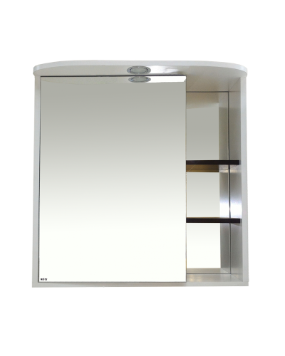 Венера - 80 Зеркало-шкаф лев. со светом комбинированное