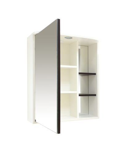 Венера - 80 Зеркало-шкаф лев. со светом комбинированное