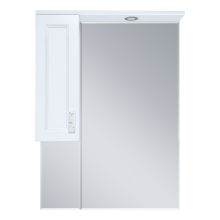 Дива - 65 Зеркало-шкаф со светом левое