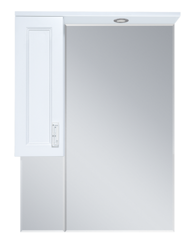 Дива - 65 Зеркало-шкаф со светом левое