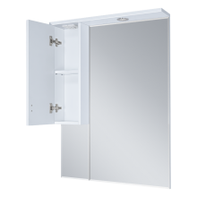 Дива - 65 Зеркало-шкаф со светом левое