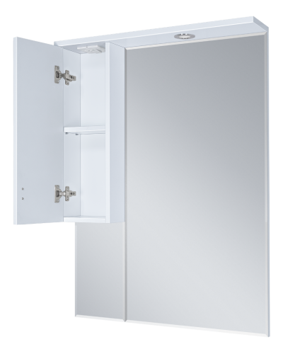 Дива - 65 Зеркало-шкаф со светом левое