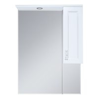 Дива - 65 Зеркало-шкаф со светом правое