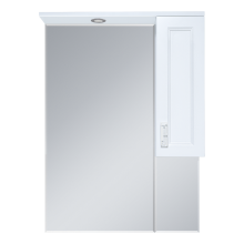 Дива - 65 Зеркало-шкаф со светом правое