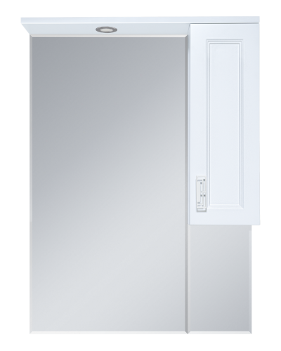 Дива - 65 Зеркало-шкаф со светом правое