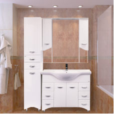 Дрея -105 Зеркало - шкаф  (свет)