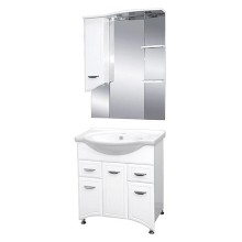 Дрея - 75 Зеркало - шкаф лев. (свет)