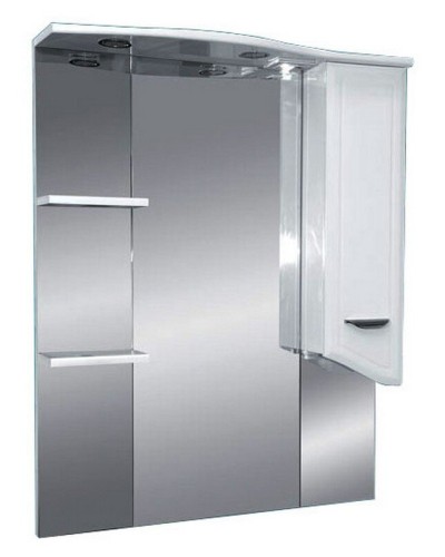 Дрея - 75 Зеркало - шкаф прав. (свет)