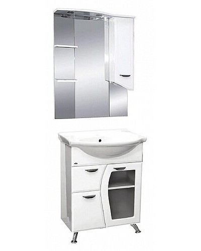 Дрея - 75 Зеркало - шкаф прав. (свет)