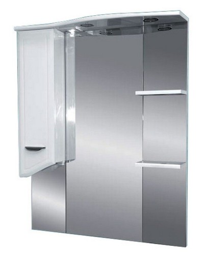 Дрея - 85 Зеркало - шкаф лев. (свет)