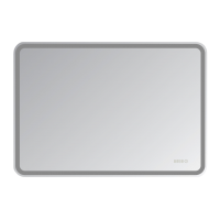 СТАЙЛ D13 зеркало 1000*700 с часами