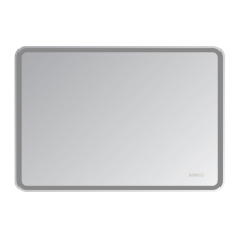 СТАЙЛ D13 зеркало 1000*700 с часами