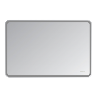 СТАЙЛ D13 зеркало 1200*800 с часами